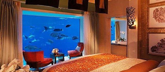 تصاویر زیباترین هتل های زیر دریا