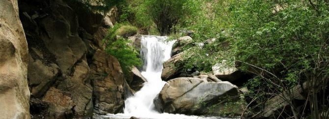 آبشار گرینه در مشهد