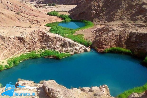 دریاچه دوقلوی سیاه گاو آبدانان