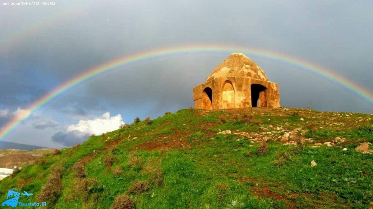 آتشکده چهار طاقی دره شهر